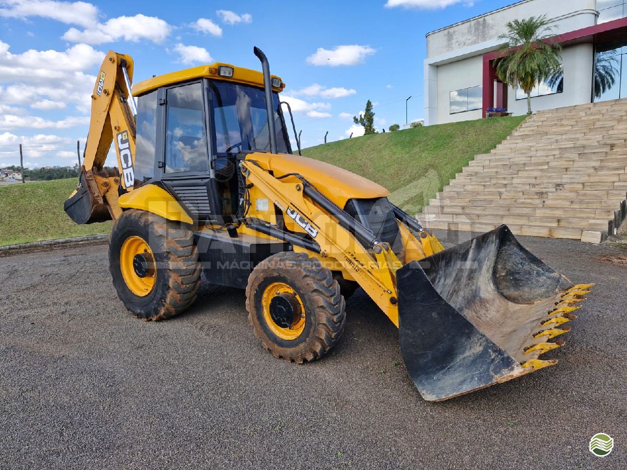 RETRO ESCAVADEIRA JCB 3C Tração 4x4 Patrolão Máquinas MARAVILHA SANTA CATARINA SC